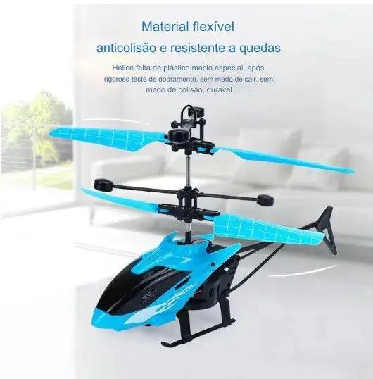 Helicóptero de Brinquedo com Controle Remoto