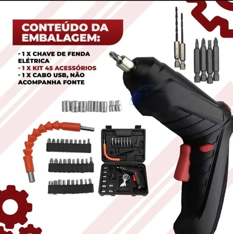 Parafusadeira Elétrica PowerCraft