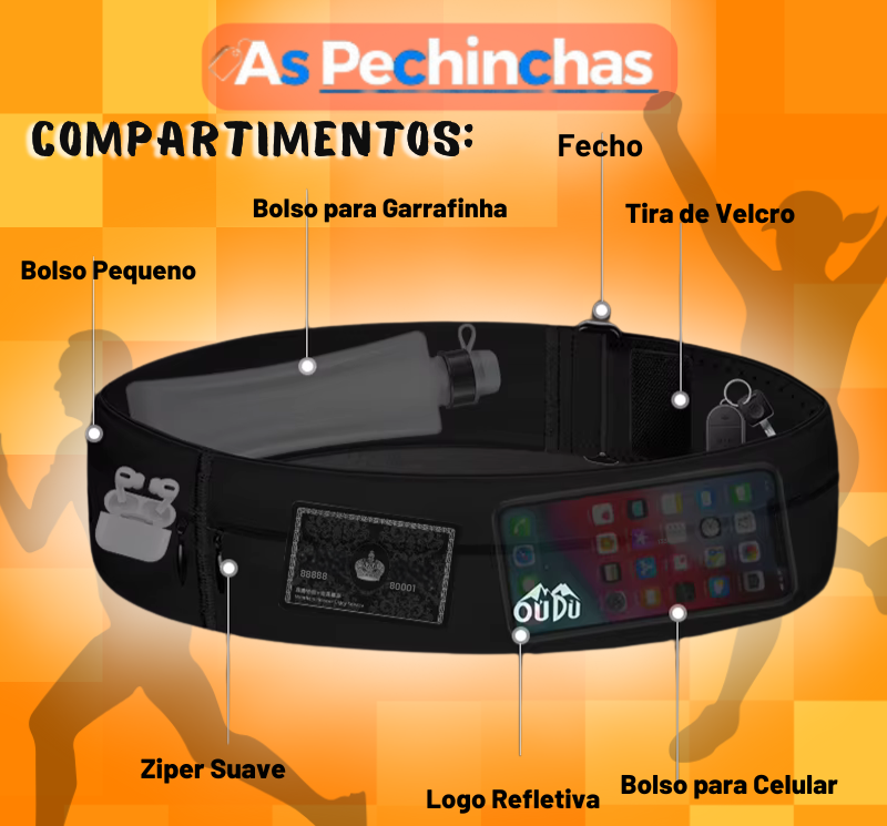 PocketFit - Cinto Esportivo