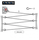 Varal retrátil Seca fácil