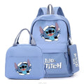 Kit Exclusivo do Stitch & Lilo - Mochila, Lancheira e Estojo