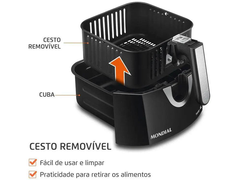 Fritadeira Elétrica Mondial Family