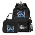 Kit Exclusivo do Stitch & Lilo - Mochila, Lancheira e Estojo
