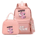 Kit Exclusivo do Stitch & Lilo - Mochila, Lancheira e Estojo