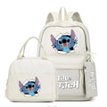 Kit Exclusivo do Stitch & Lilo - Mochila, Lancheira e Estojo