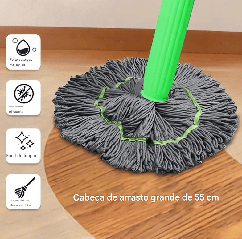 Esfregão 2 em 1 Twist Mop