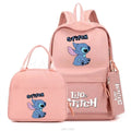 Kit Exclusivo do Stitch & Lilo - Mochila, Lancheira e Estojo