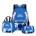 Kit mochila, lancheira e estojo Stitch